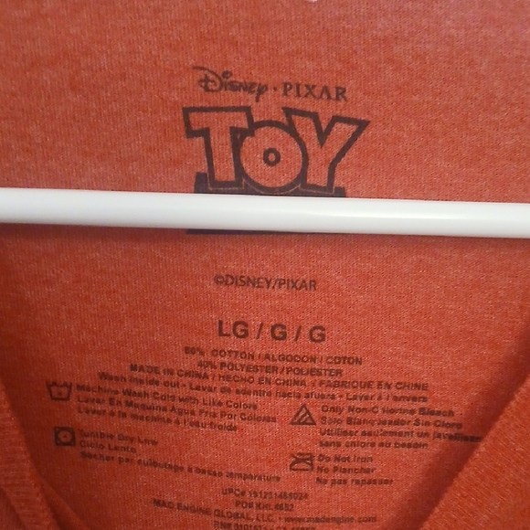 Make Offer!  Red Pizza Planet Graphic Tee - Picture 2 of 3